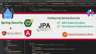 Spring Boot + Spring Security + PostgreSQL + JPA - Authenticate Users Stored in Database - Part 2