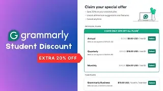 Grammarly Student Discount: EXTRA 20% OFF (November 2024)