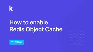 How to enable Redis Object Cache on Kiravo Hosting