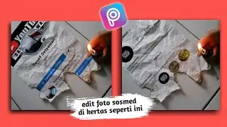 Piscart Tutorial, edit foto Instagram di kertas