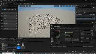 PCG Graph - how can we scatter some trees ( unreal engine video tutorial PART 1 )