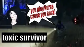 FAILED FLASHLIGHT tech survivor is salty but i'm a chill Nurse main / dead by daylight