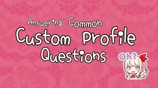 Answering common custom profile questions! | Projesct Sekai