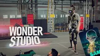 Тестовый эксперимент с искусственным интеллектом  | Wonder Studio |