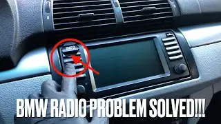 Как Перезагрузить Радио Модуль BMW X5 E53 Завис Монитор не Реагирует на Кнопки