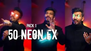 Neon FX Effects Pack | 50 Neon FX Effects For Free | Use Neon FX Pack For Glowing Effect