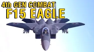 FLYING THE F-15 EAGLE IN WAR THUNDER -- IN VR! (User-Made Mission)
