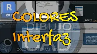 COLORES INTERFAZ REVIT 2024
