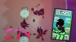Hotline Miami 2: Wrong Number. Custom Level - Gaze (Hard Mode, Full combo)