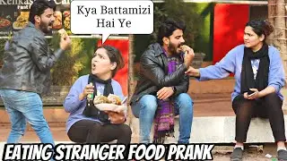 Eating Strangers Food Prank Gone Wrong 😱 