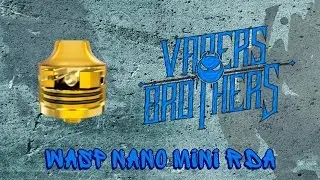 Oumier Wasp Nano Mini RDA - Дрипка Оса ;)