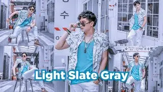 New Preset 2021 | Light Slate Gray Preset | Edit Foto Lightroom | Free Preset