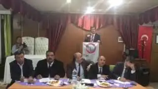 KÜRŞAT BACANLI ANKARA YOZGATLILAR FEDERASYONU KONUŞMASI