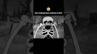 Don't Challenge these Skeletons of 1929! #animation #animationstory