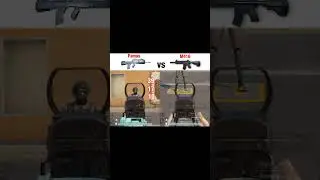 FAMAS vs M416 damage 😱 || 