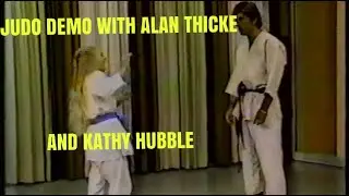 JUDO DEMO ON THE ALAN THICKE SHOW (WITH 13-YEAR OLD KATHY HUBBLE)