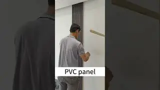 How to install PVC panel-pvc wall panel 