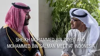 Sheikh Mohammed Bin Zayed Meet Mohammed Bin Salman Of Saudi Arabia At Indonesia