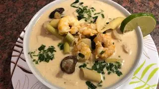 Суп Том Ям Вкусный суп на зиму Tom Yum soup Delicious soup for the winter 