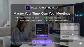 Maestro Meeting Timer