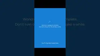 Prank Your Friends or colleagues with a Fake Windows Update Screen