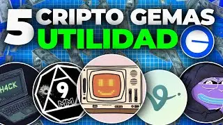 🚀 5 Cripto GEMAS con Utilidad Que Pueden Hacerte Millonario en 2025 💰🔥 | Gemas 10x en Base Chain