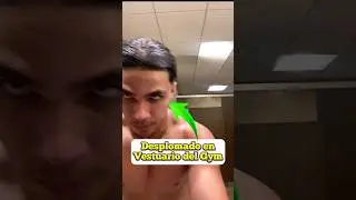 Cayó de golpe😱 #fitness #viral #gym