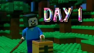 Day 1 In Minecraft - Stop Motion Animation