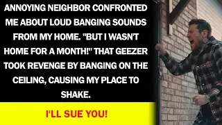 Crazy neighbor accused me of making noise and revenged me by banging on my house’s ceiling