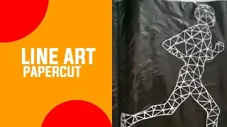 How to make a line art papercut
