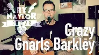 Crazy Guitar Lesson (Gnarls Barkley) Beginner Guitar Song - Easy Acoustic Guitar Tutorial