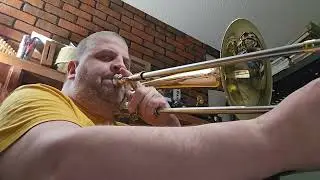 Silent Night (Key of A) (Trombone)