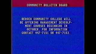 UA - Columbia Cablevision Bulletin Board 1992