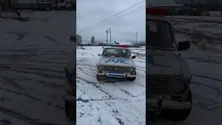 Как батя уходил от погони😂 