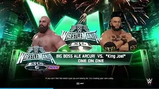 BossCalabreseIT vs Edgar The King1 - WWE 2K25 