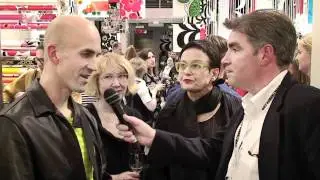 Haastatteluja Marimekon avajaisissa New Yorkissa