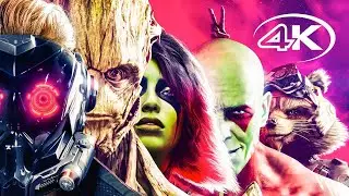 СТРАЖИ ГАЛАКТИКИ - Guardians of the Galaxy 💥 Большой русский трейлер - Субтитры 💥 Игра 2021