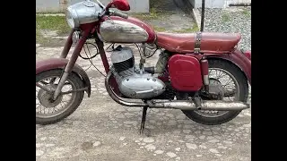 Двигатель Ява (Jawa) 350/360 тест 26.05.2023 после ремонта (г. Подольск, Московская область)