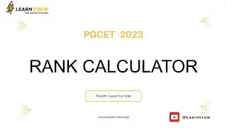 MARKS vs. RANK ??  PGCET 2023|PGCET result 2023| PGCET MBA/MCA Rank predictor 2023|