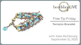 Free Tip Friday: Terrazzo Bracelet