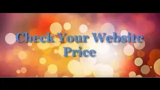 Check Your Website Price