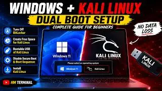 🚀Kali Linux Dual Boot with Windows 10 & 11 | Easy Guide for Beginners (2026)🚀