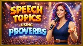 Speech Topics Using Proverbs | Deep Meanings Explained