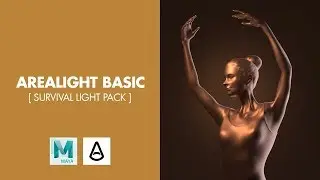 Autodesk Maya - Arnold | Setting Up Studio Lighting Using Survival Light Pack