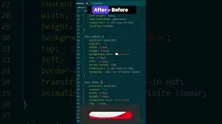 Анимированная кнопка на html и css за 20 секунд. 