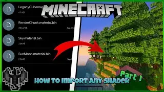 How To Download And Install Any Shader In MCPE 1.19 (Render Dragon) pt.1