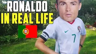 CRISTIANO RONALDO PLAYING FOR PORTUGAL IN REAL LIFE