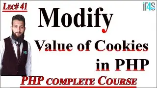 PHP Tutorial in Urdu | Hindi | How to Modify Values of Cookies in PHP | Modifying Cookies