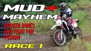 It Broke Me! Muskoka Vintage Motocross & Enduro 2023 | YAMAHA DT200R | Race 1