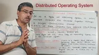 Distributed OS | Types of Operating system |What is Distributed Operating system